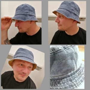 Cappello modello pescatore Guerra in cotone - prodotto 100% italiano