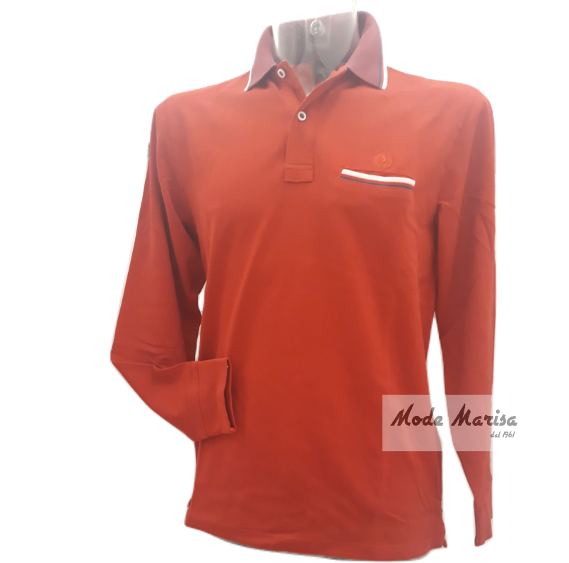 Polo manica lunga Ascot Sport art.15788 in puro cotone - Mode Marisa