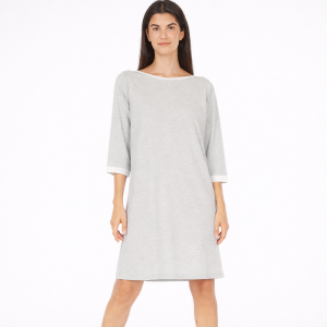 Camicia da notte a manica 3/4 in cotone Zero Pigiamore